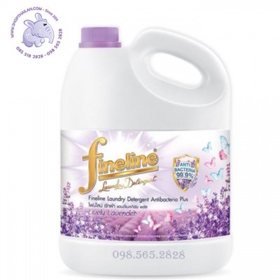 Nước giặt Thái Lan Fineline Lively Lavender kháng khuẩn. (Chính hãng )